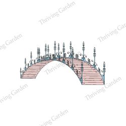 disney vintage fantasy bridge cinderella vector svg