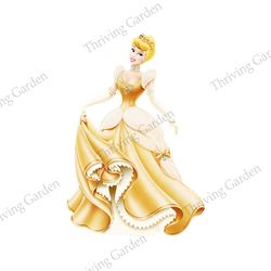 disney royal princess cinderella cake topper png