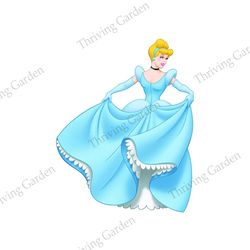 princess cinderella disney cartoon character 3d png