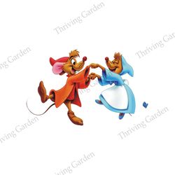 dancing cinderella mice jaq and perla disney cartoon png