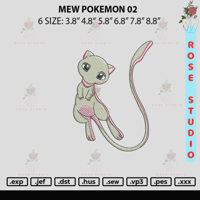 Mew Pokemon 02 Embroidery File 6 sizes.jpg