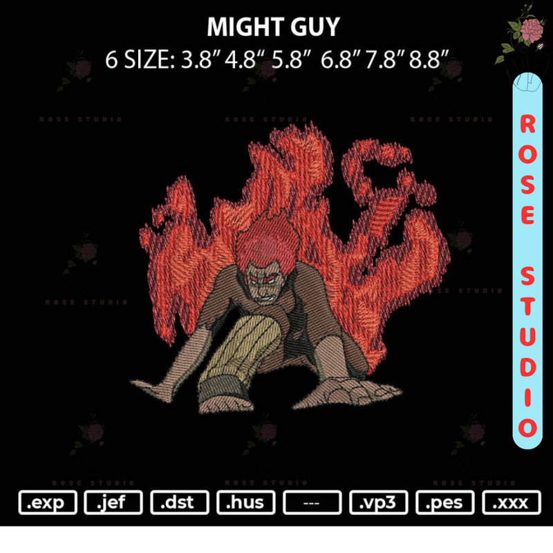 Might Guy Embroidery File 6 sizes 1.jpg