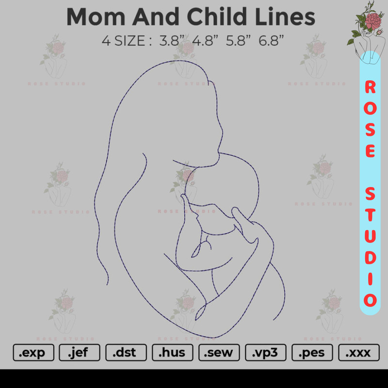 Mom And Child Lines Embroidery.jpg