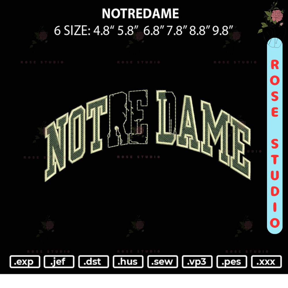 Notredame Embroidery.jpg