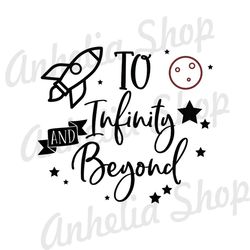 To Infinity And Beyond SVG, Toy Story SVG