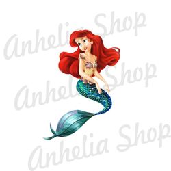twinkle tail little princess ariel png