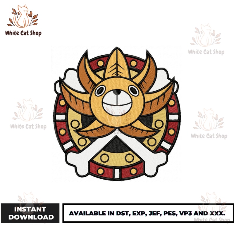 Anime Embroidery Design - Embroidery Market 1031.png