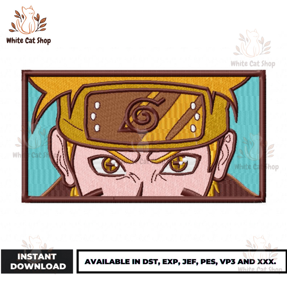 Anime Embroidery Design - Embroidery Market 1092.png