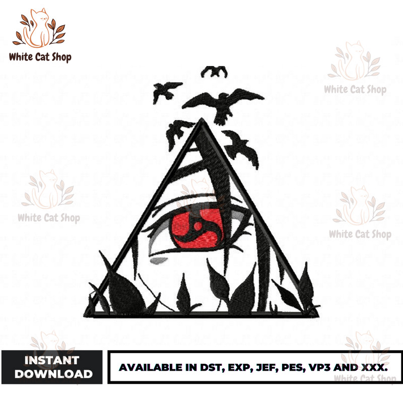 Anime Embroidery Design - Embroidery Market 1146.png