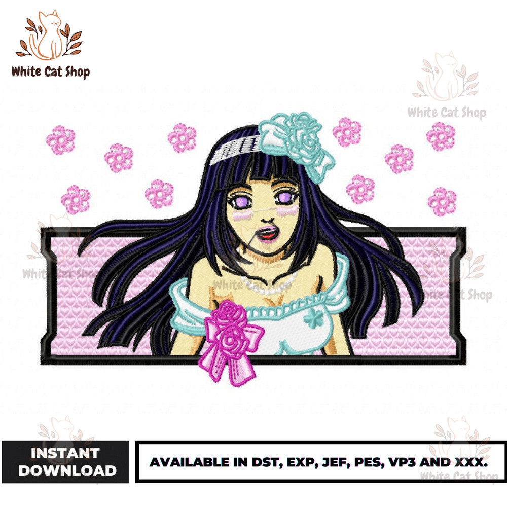 Anime Embroidery Design - Embroidery Market 1162.png