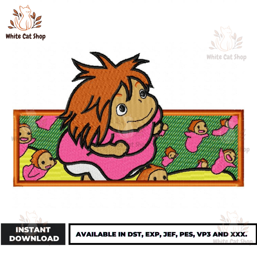 Anime Embroidery Design - Embroidery Market 1170.png