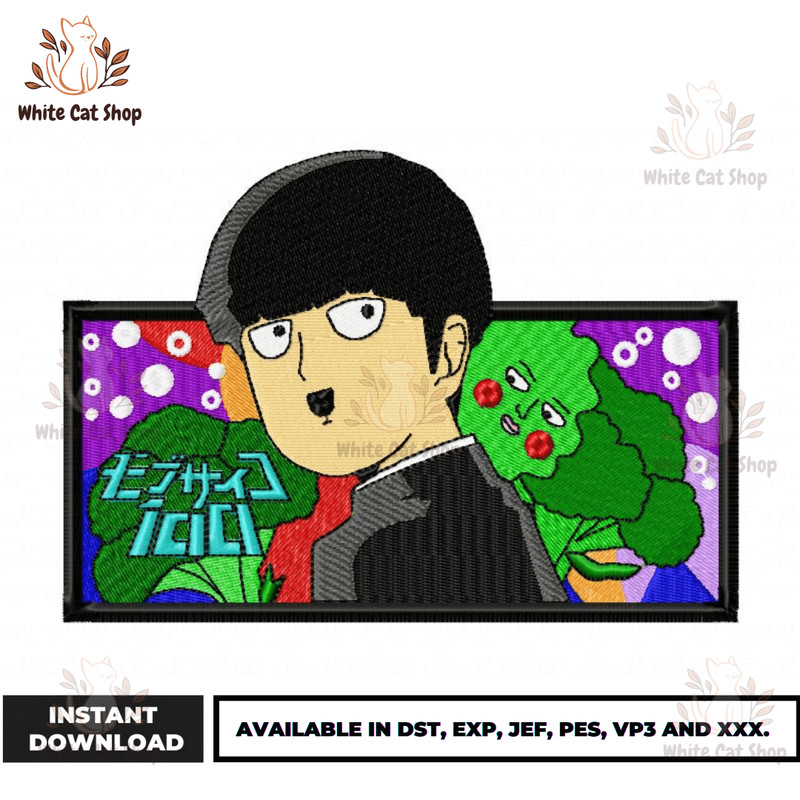 Anime Embroidery Design - Embroidery Market 1175.png