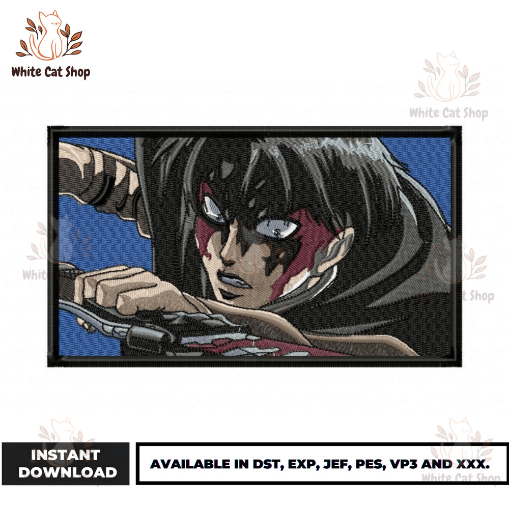 Anime Embroidery Design - Embroidery Market 1185.png