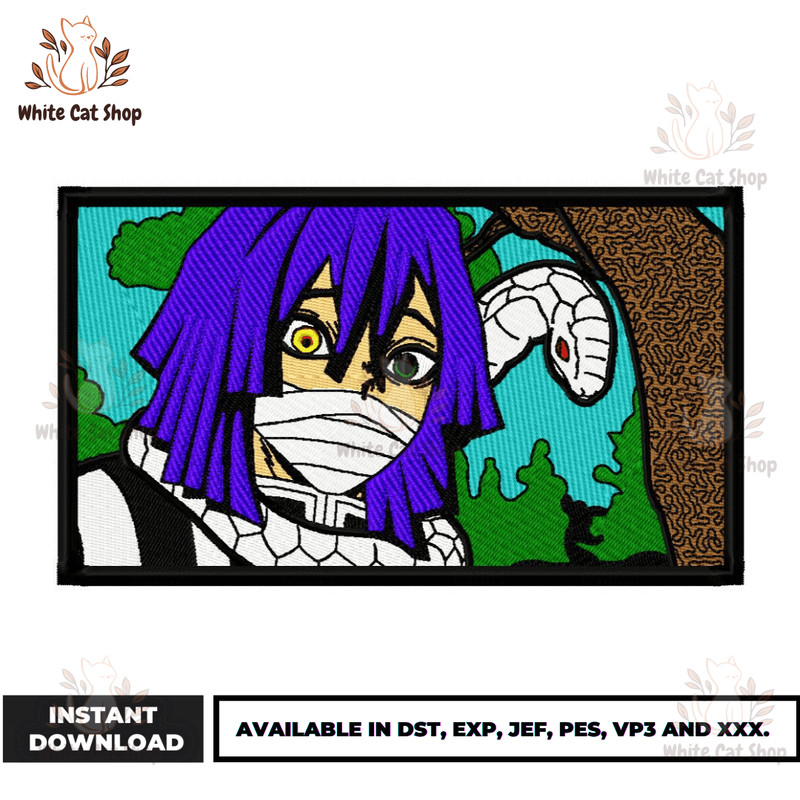 Anime Embroidery Design - Embroidery Market 1215.png