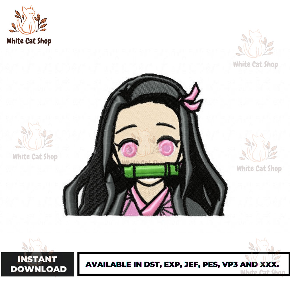 Anime Embroidery Design - Embroidery Market 1218.png