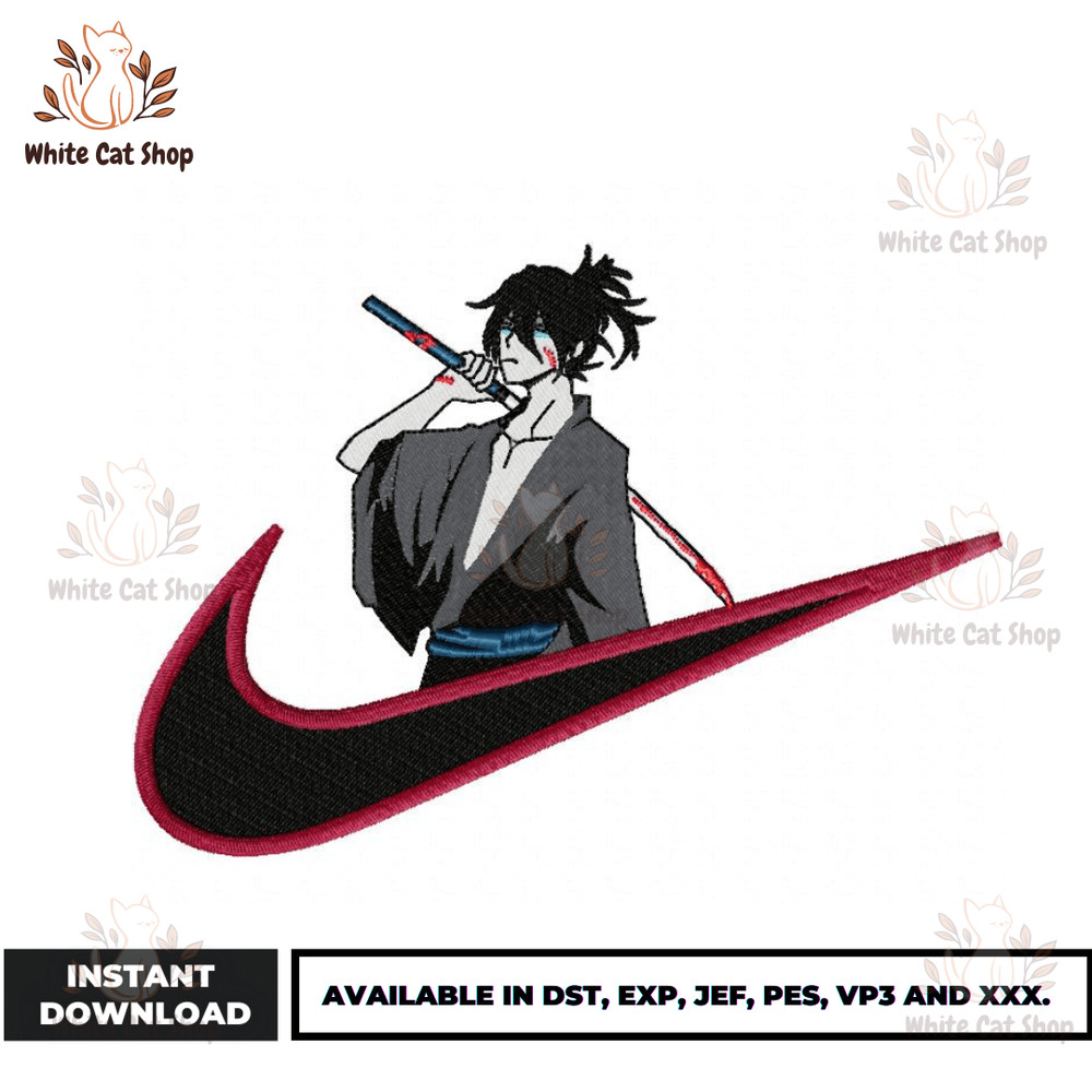 Anime Embroidery Design - Embroidery Market 1226.png