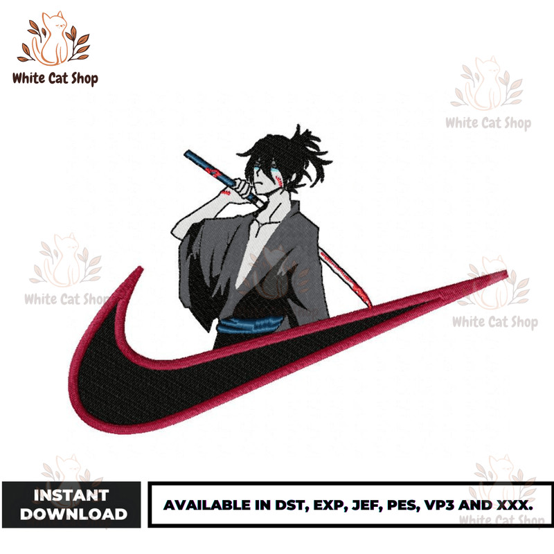 Anime Embroidery Design - Embroidery Market 1226.png