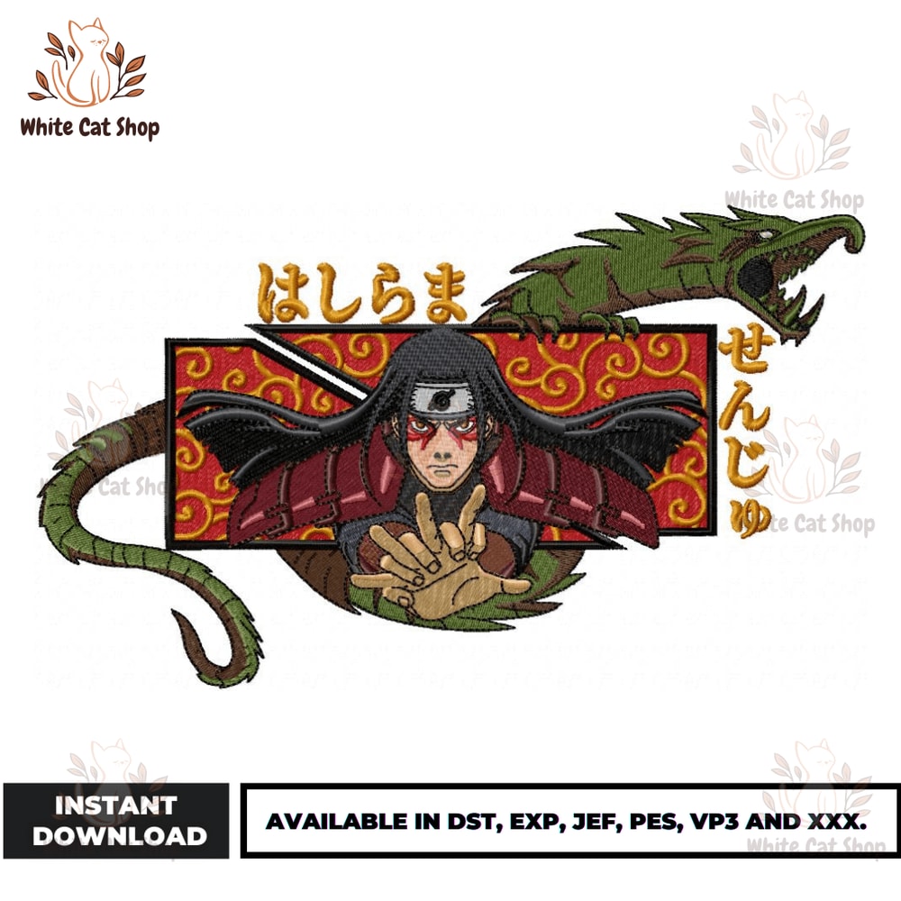 Anime Embroidery Design - Embroidery Market 1232.png