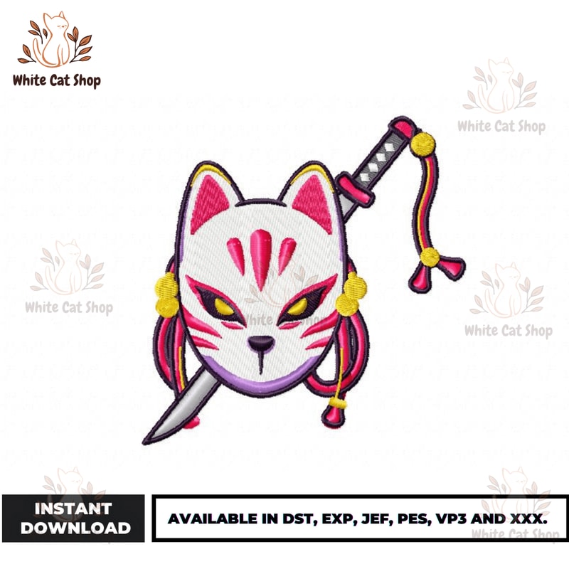 Anime Embroidery Design - Embroidery Market 1275.png