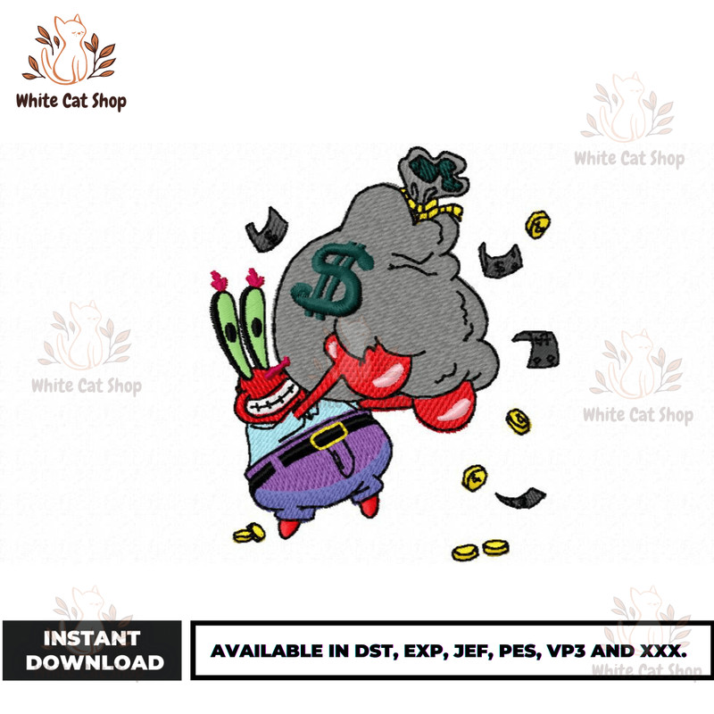 Anime Embroidery Design - Embroidery Market 1338.png