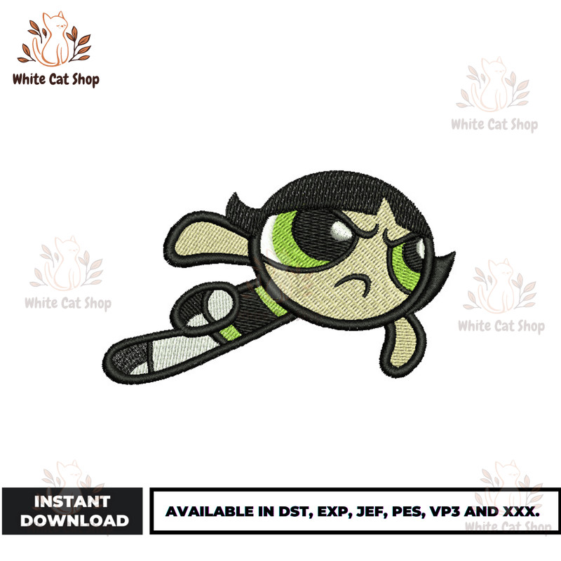 Anime Embroidery Design - Embroidery Market 1343.png