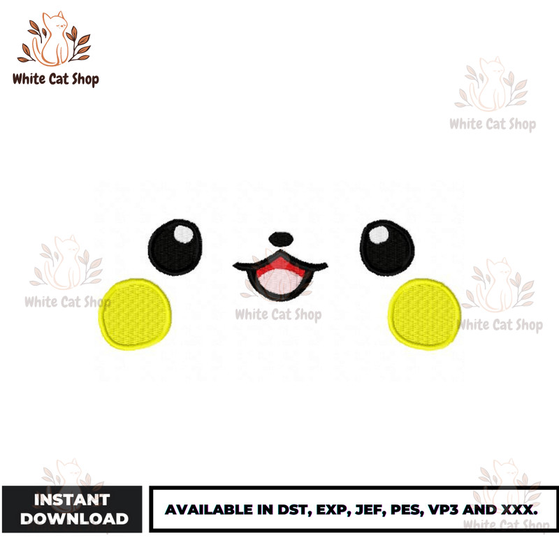 Anime Embroidery Design - Embroidery Market 1347.png