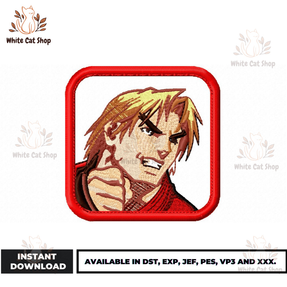 Anime Embroidery Design - Embroidery Market 1393.png