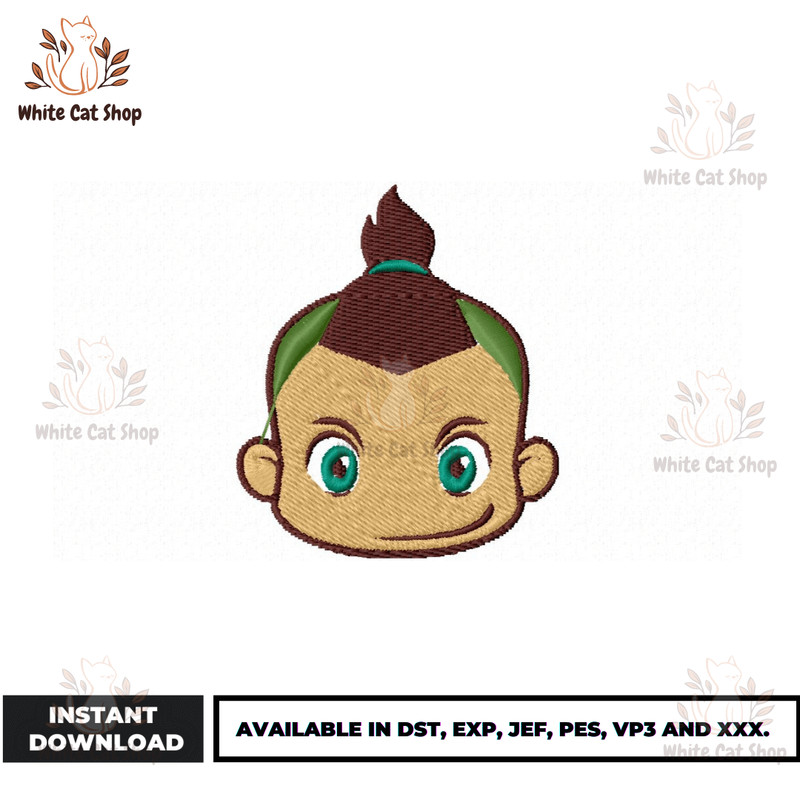 Anime Embroidery Design - Embroidery Market 1395.png