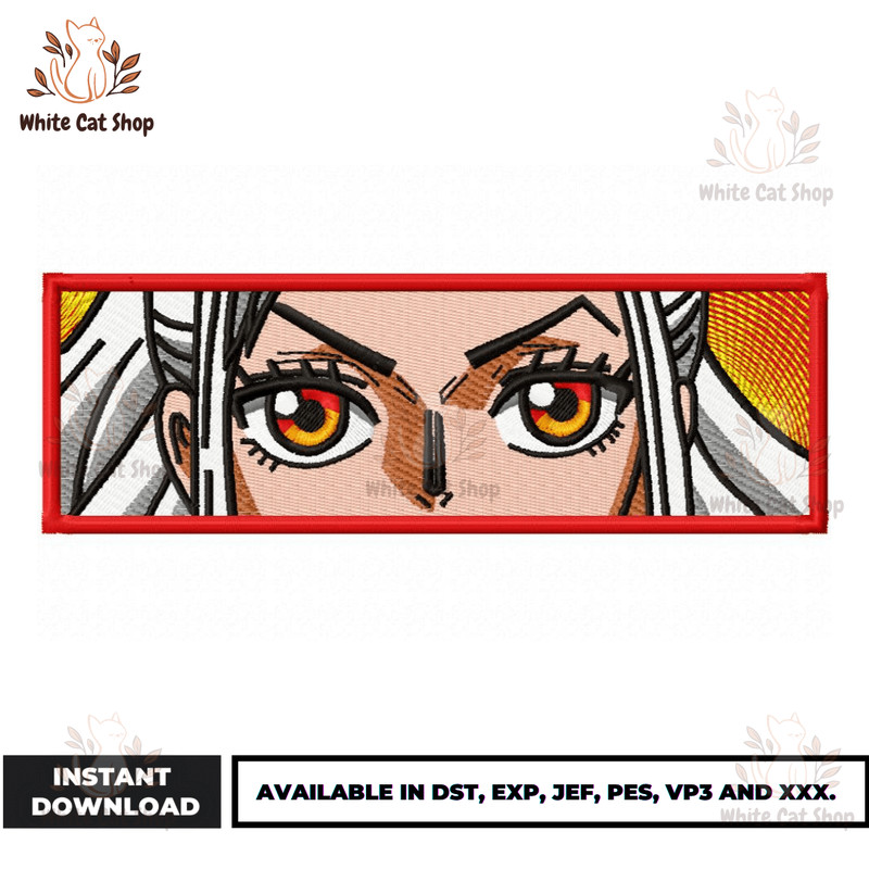 Anime Embroidery Design - Embroidery Market 1403.png