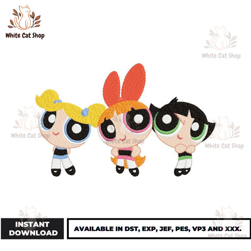 Anime Embroidery Design - Embroidery Market 1410.png