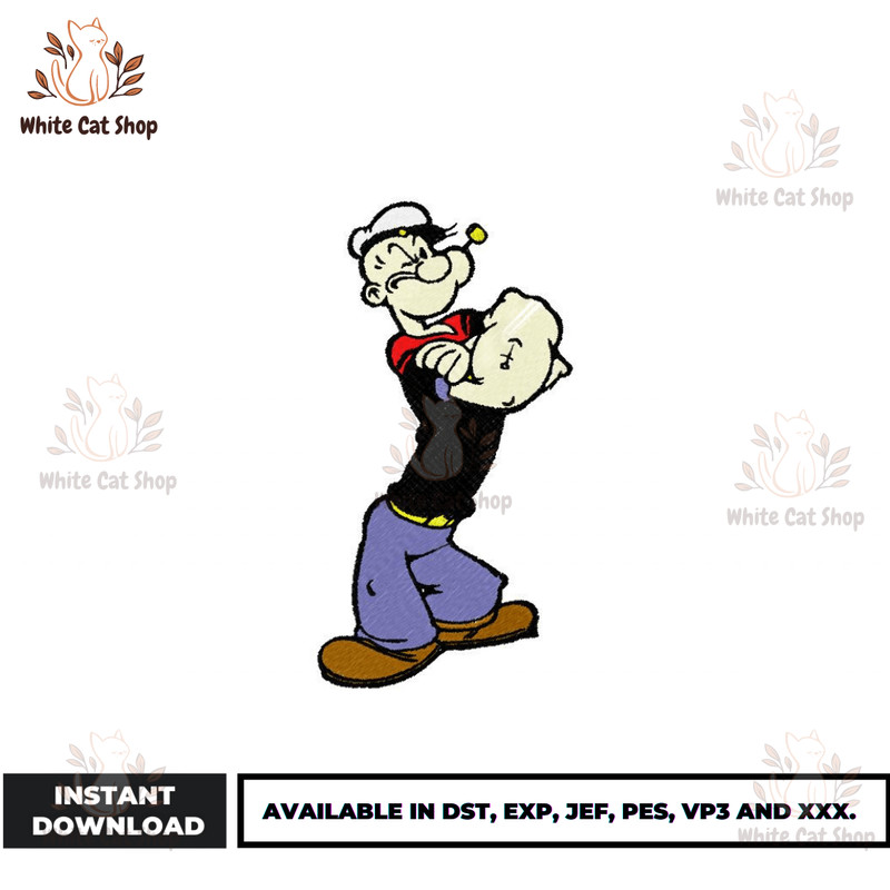 Anime Embroidery Design - Embroidery Market 1415.png