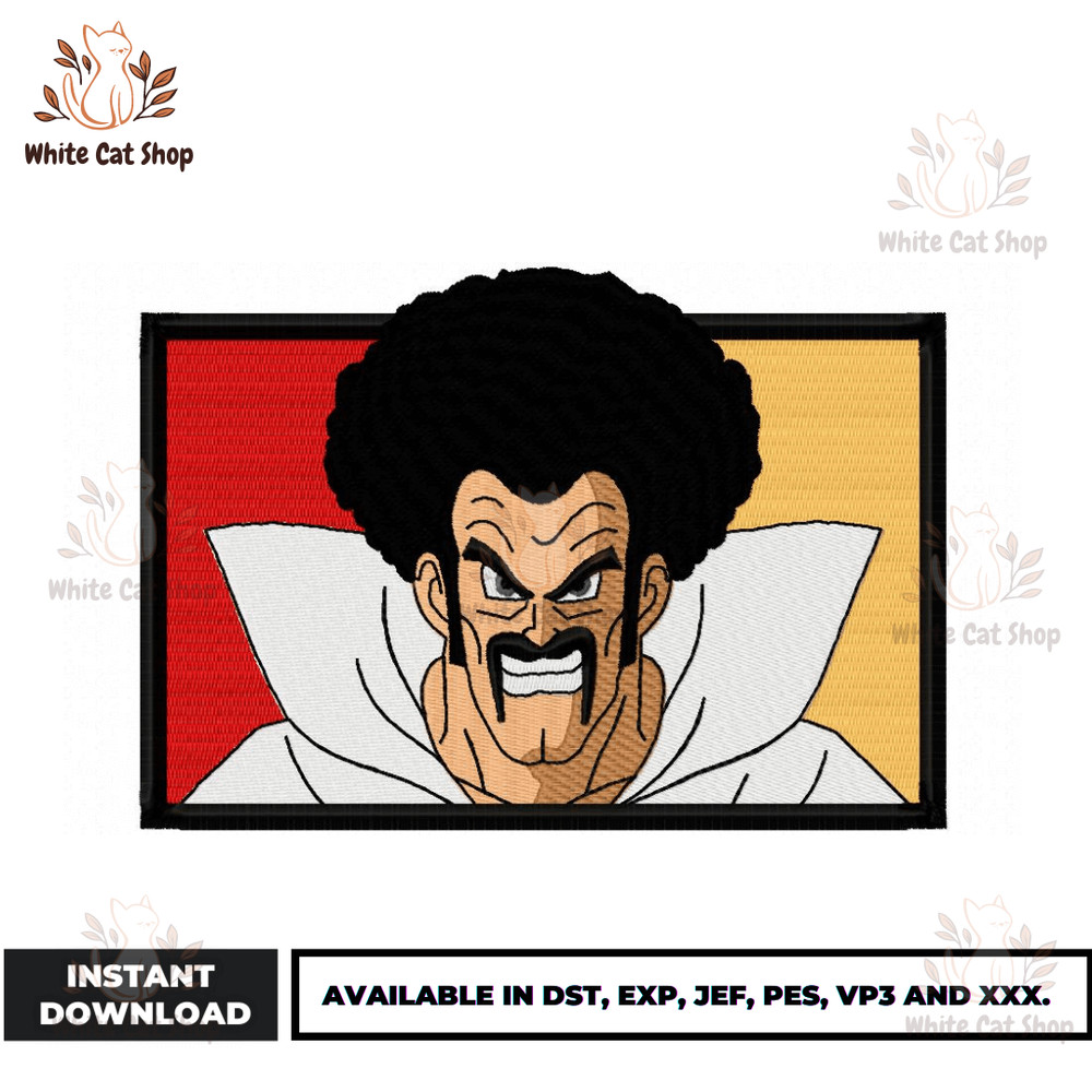 Anime Embroidery Design - Embroidery Market 1428.png