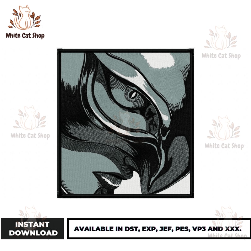 Anime Embroidery Design - Embroidery Market 1447.png