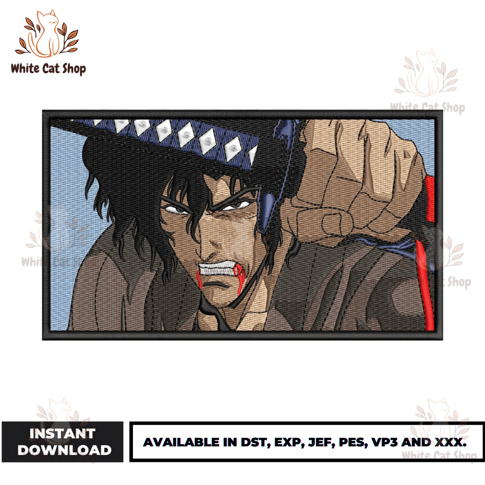 Anime Embroidery Design - Embroidery Market 1465.png