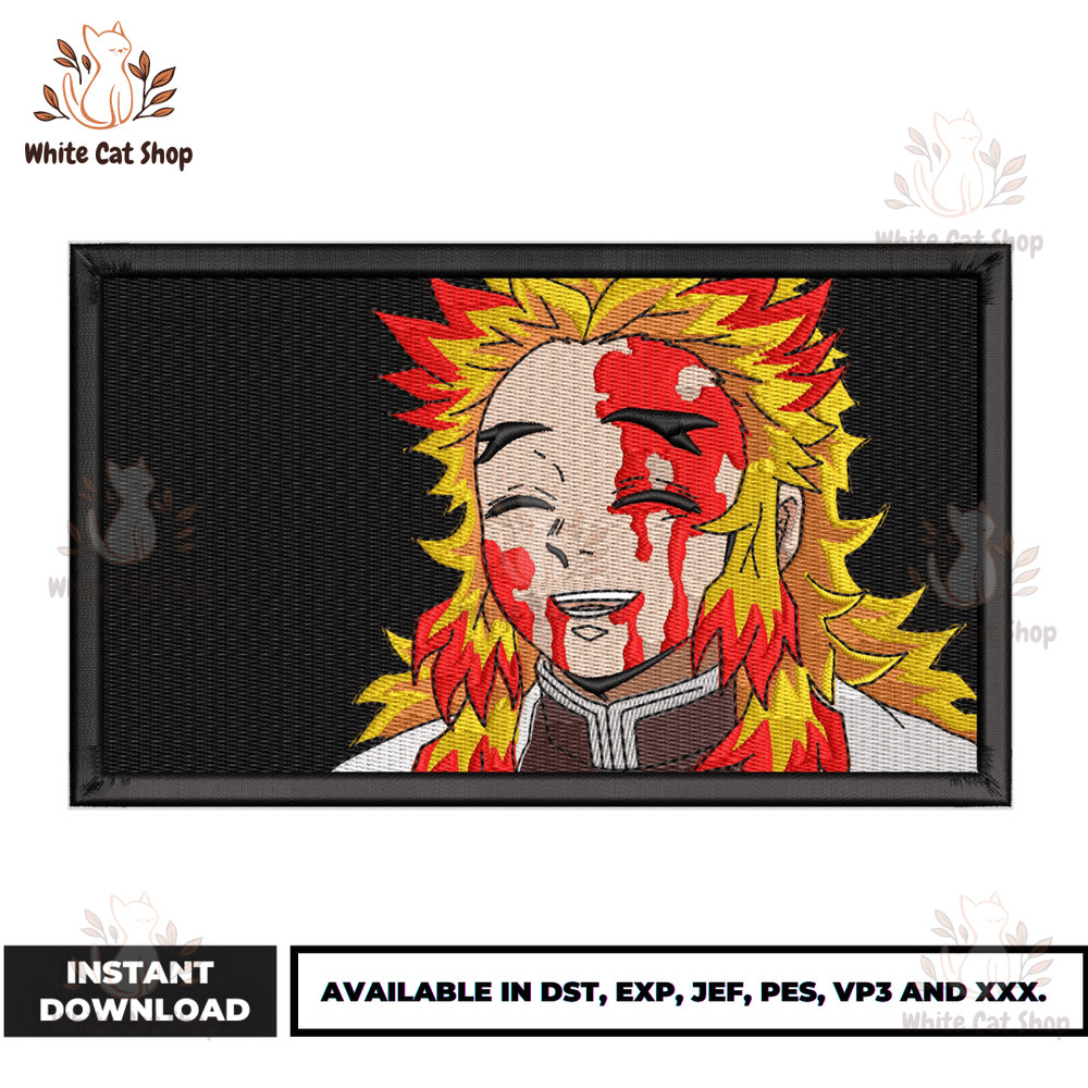 Anime Embroidery Design - Embroidery Market 1488.png