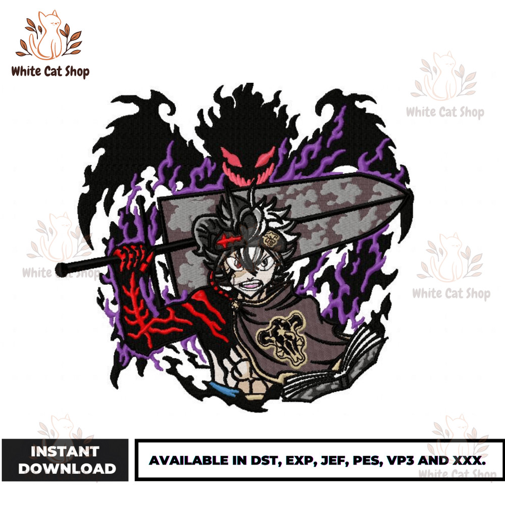 Anime Embroidery Design - Embroidery Market 1530.png