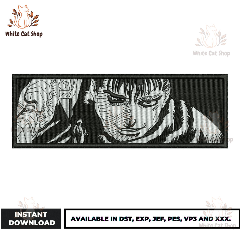 Anime Embroidery Design - Embroidery Market 1537.png