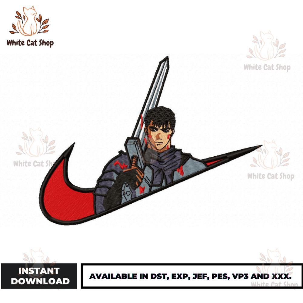 Anime Embroidery Design - Embroidery Market 1541.png