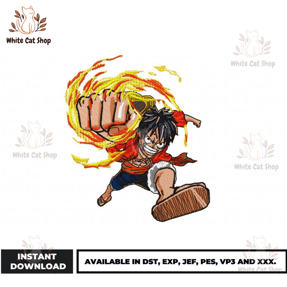 Anime Embroidery Design - Embroidery Market 1558.png