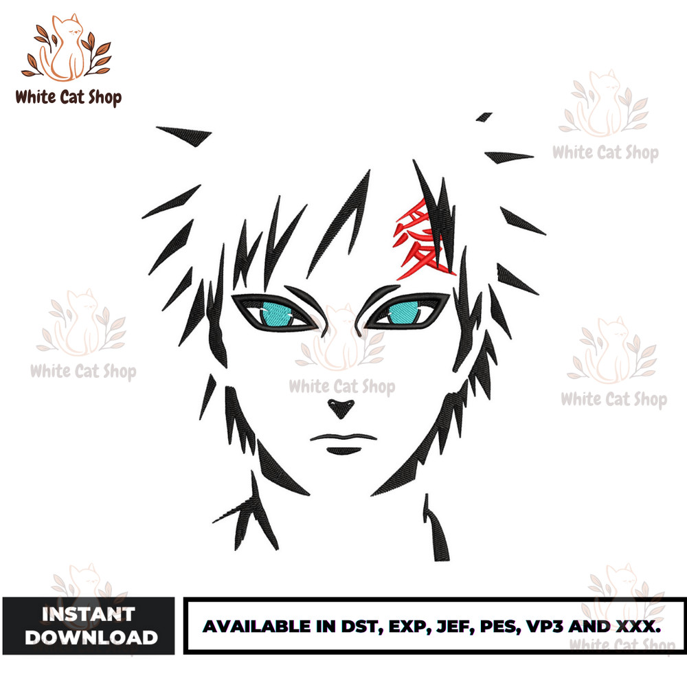 Anime Embroidery Design - Embroidery Market 1623.png