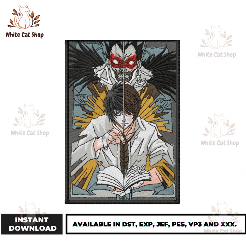 Anime Embroidery Design - Embroidery Market 1654.png