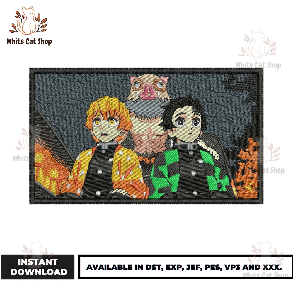 Anime Embroidery Design - Embroidery Market 199.png