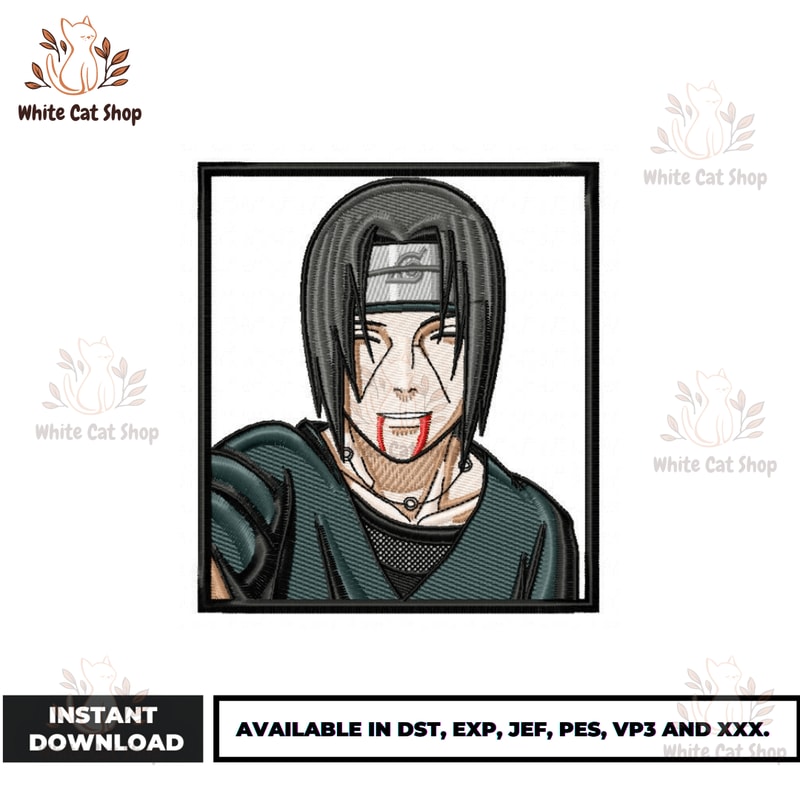 Anime Embroidery Design - Embroidery Market 340.png