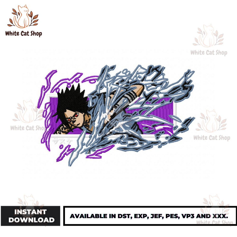 Anime Embroidery Design - Embroidery Market 558.png