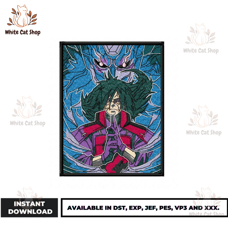 Anime Embroidery Design - Embroidery Market 615.png