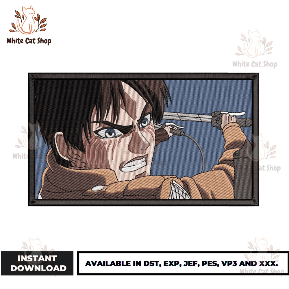 Anime Embroidery Design - Embroidery Market 660.png