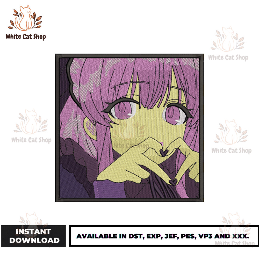 Anime Embroidery Design - Embroidery Market 666.png