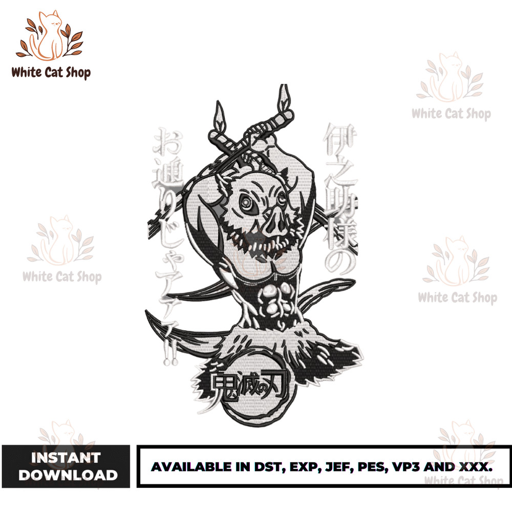 Anime Embroidery Design - Embroidery Market 735.png