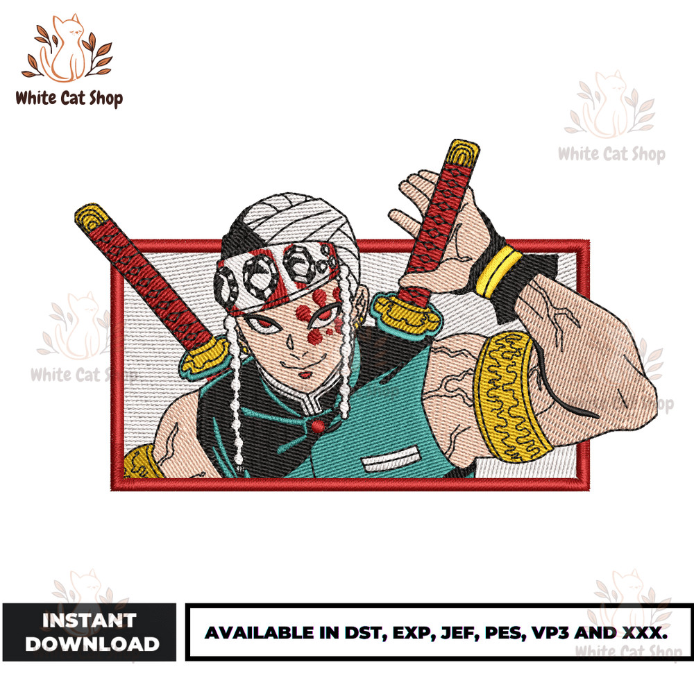 Anime Embroidery Design - Embroidery Market 881.png