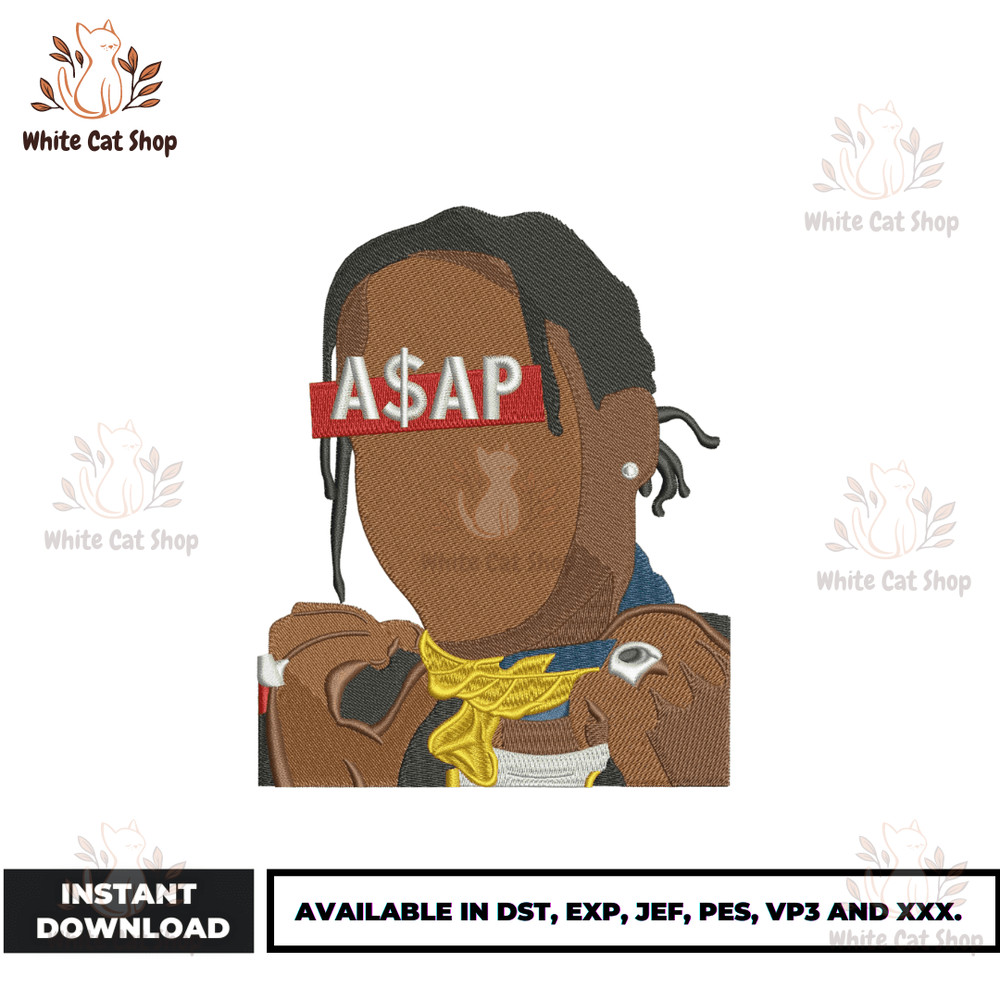 Anime Embroidery Design - Embroidery Market 930.png